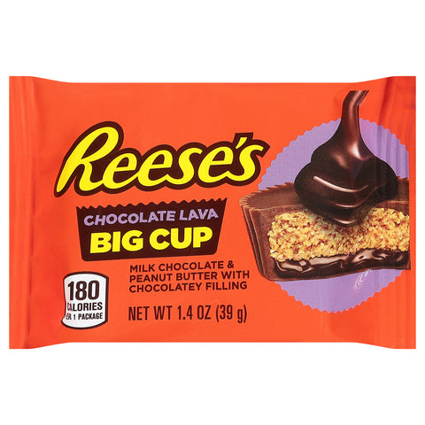 Reese's Chocolate Lava Big Cup King Size 1.4 oz - 16 Pack