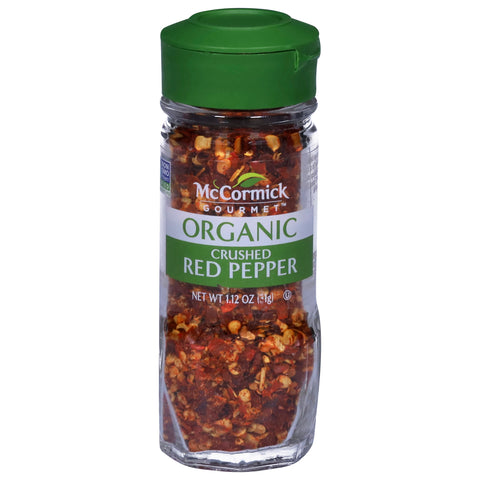 McCormick Gourmet Organic Crushed Red Pepper - 1.12 OZ 3 Pack
