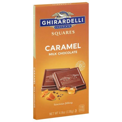 Ghirardelli Squares Caramel Milk Chocolate 4.8 OZ