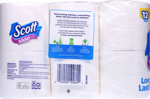 Scott's Bath Tissue 12000 CT