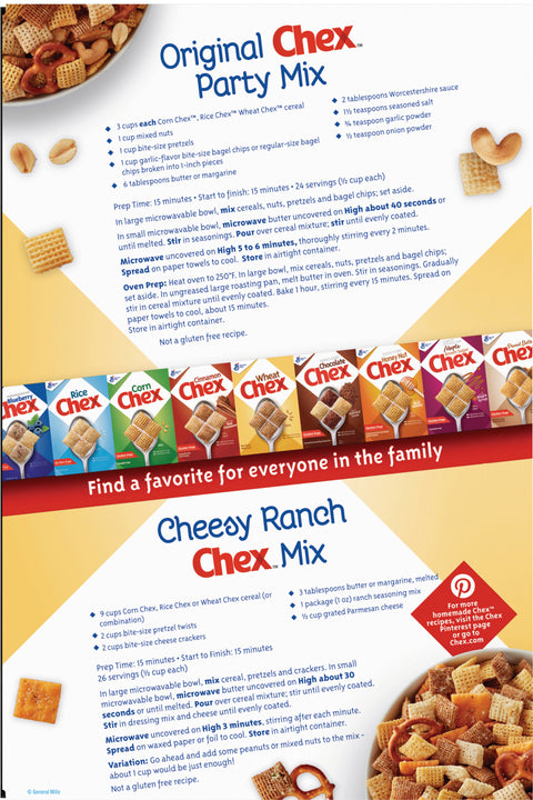 General Mills Chex Wheat Whole Grain 14 OZ