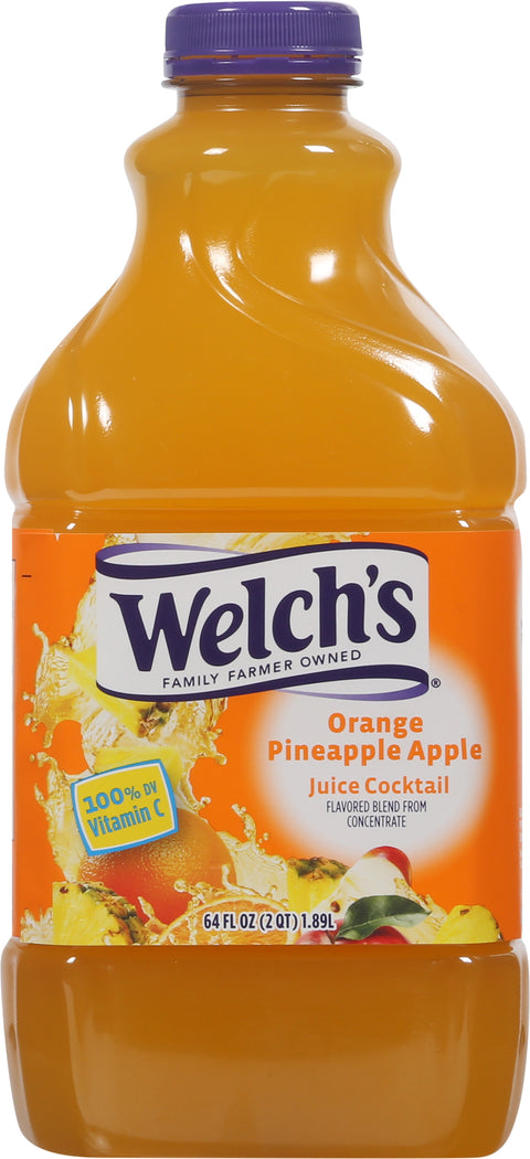 Welch's Orange Pineapple Apple Juice Cocktail 64 FZ