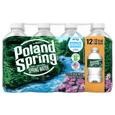 Poland Spring Water 12 ea