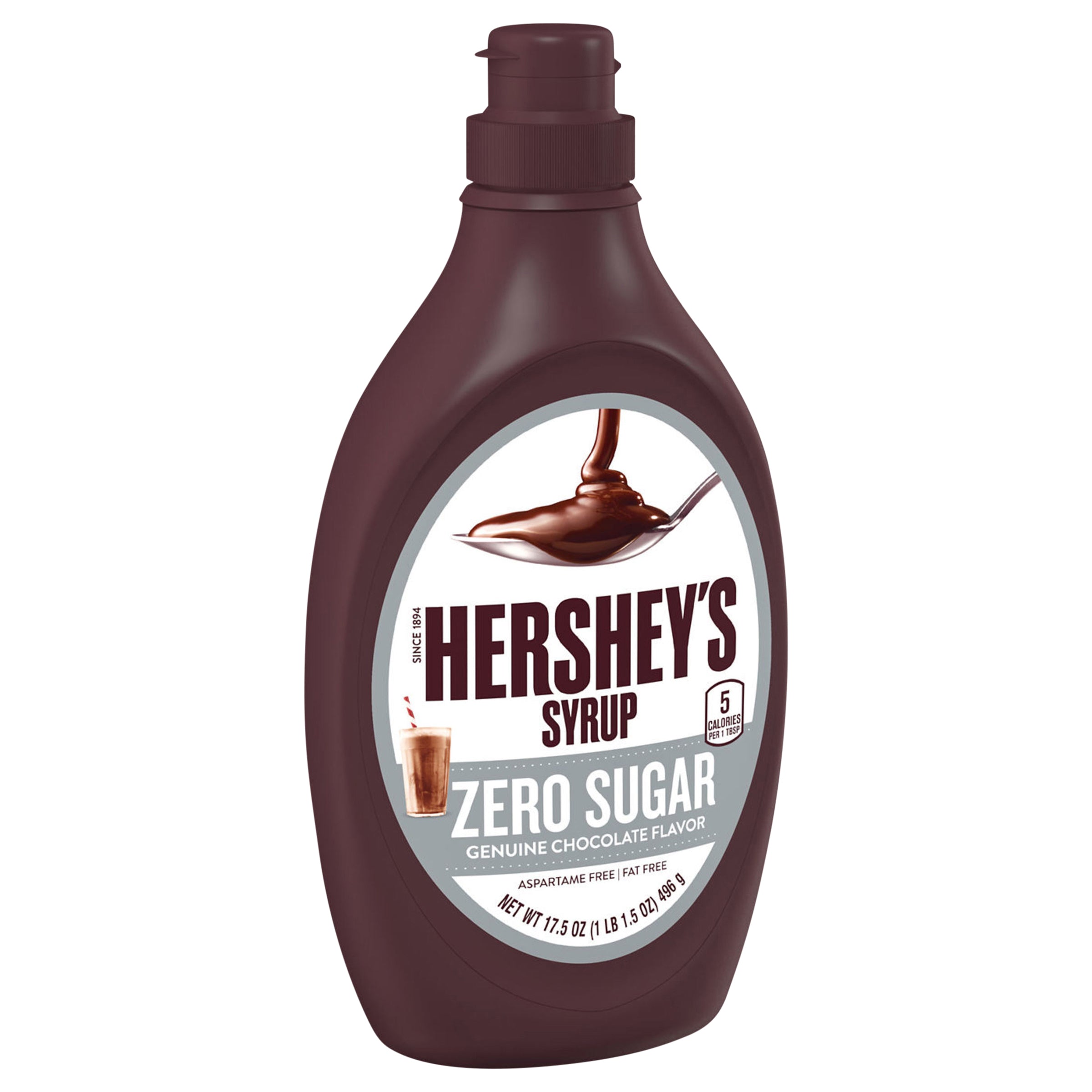 Hershey's Zero Sugar Chocolate Syrup - 17.5 OZ 6 Pack – StockUpExpress