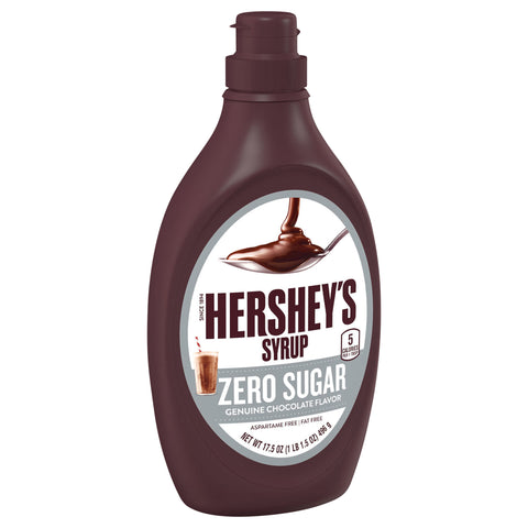 Hershey's Zero Sugar Chocolate Syrup 17.5 OZ