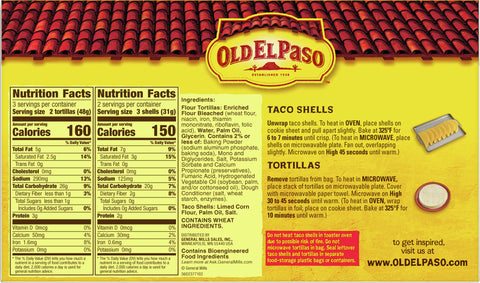 Old El Paso Shells Taco Hard & Soft 7.4 OZ