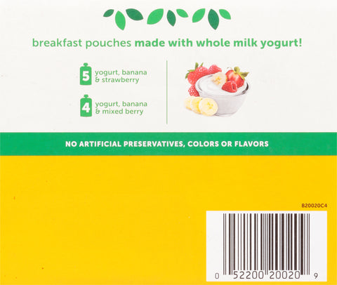 Beech-Nut Stage 4 Breakfast Variety Pack 31.5 OZ