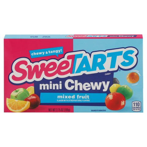 Sweetarts Chewy Mixed Fruit Mini Candy 3.75 oz - 12 Pack