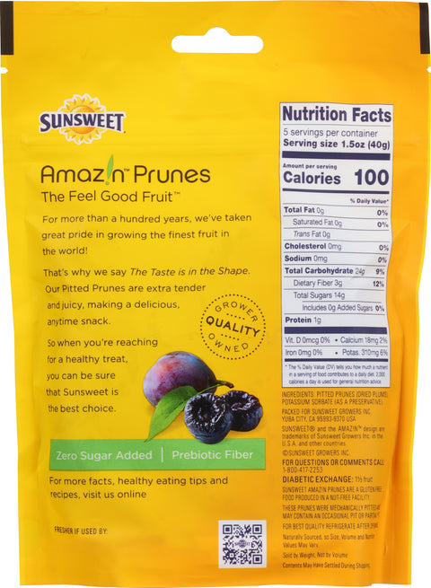Sunsweet Pitted Prunes 8 OZ