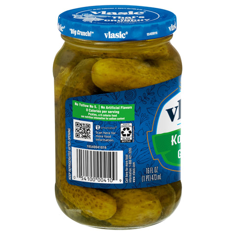Vlasic Pickles Gherkins Kosher Dill 16 FZ