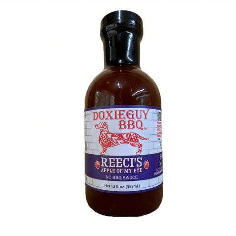 DoxieGuy BBQ Reeci's Apple of My Eye BBQ Sauce - 12 OZ 12 Pack