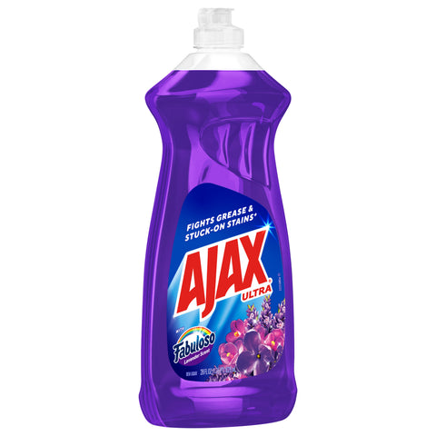 Ajax Ultra Liquid Dish Soap with Fabuloso Lavender Scent 28 FZ
