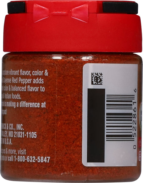 McCormick Ground Cayenne Red Pepper 1 OZ