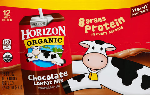 Horizon Organic 1% Lowfat UHT Chocolate Milk 96 FZ