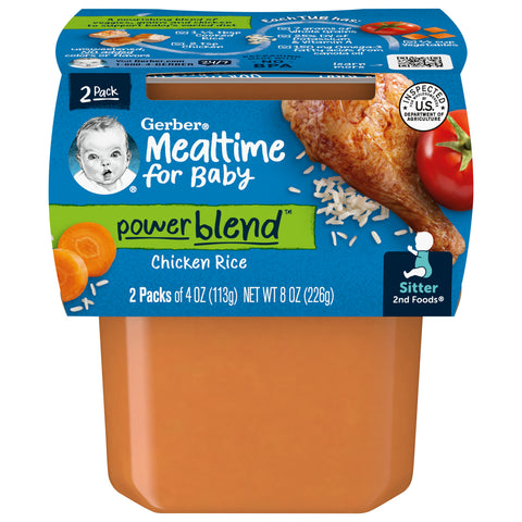 Gerber 2nd Foods Chicken & Rice 8 OZ