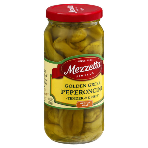 Mezzetta Deli-Sliced Golden Greek Peperoncini 16 FZ