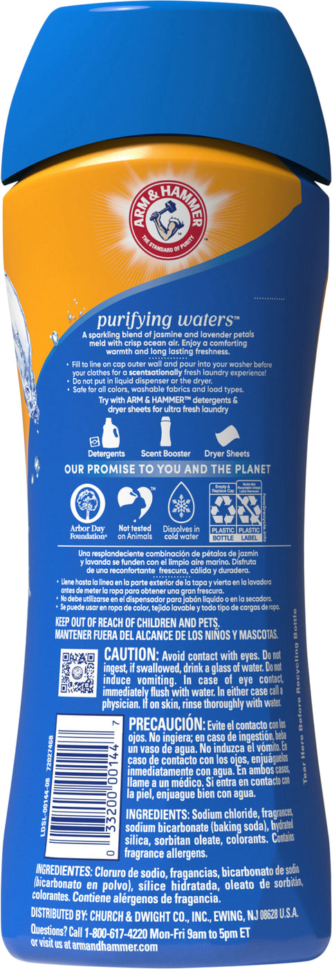 Arm & Hammer Clean Scentsations Scent Booster Purifying Water 18 OZ