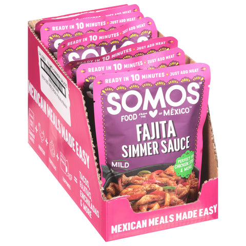 Somos Mild Fajita Simmer Sauce 8 oz