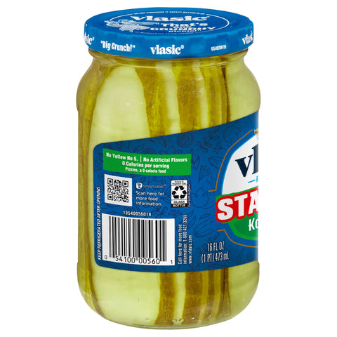 Vlasic Stackers Kosher Dill 16 FZ