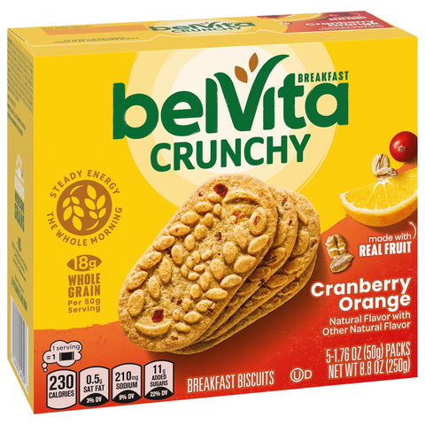 Belvita Breakfast Cranberry Orange 8.8 OZ