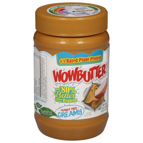 Wowbutter Peanut Free Creamy Spread 17.6 OZ