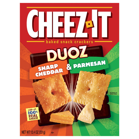 Cheez-It Duoz Cheddar Parmesan 12.4 OZ