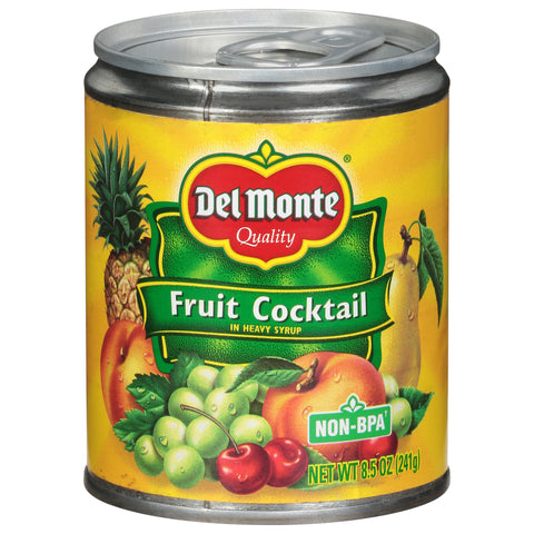 Del Monte Fruit Cocktail in Heavy Syrup 8.5 oz - 12 Pack