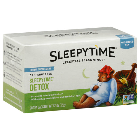 Celestial Seasonings Sleepytime Detox Tea Bags 20 CT