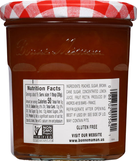 Bonne Maman Peach Preserves 13 OZ