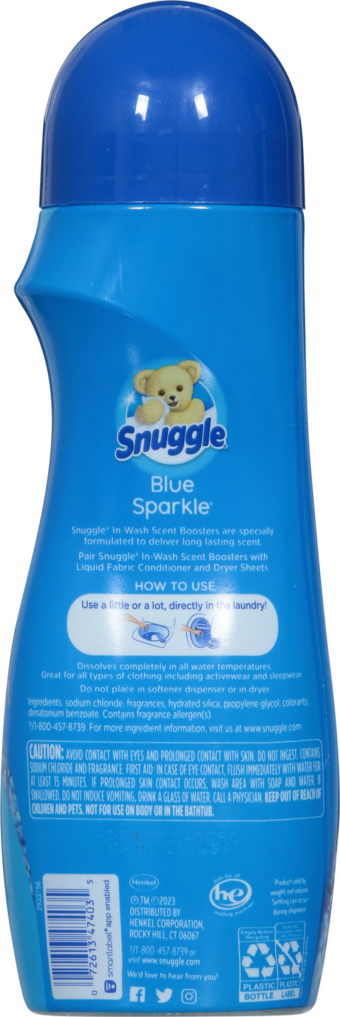 Snuggle Blue Sparkle In-Wash Scent Booster 21 oz
