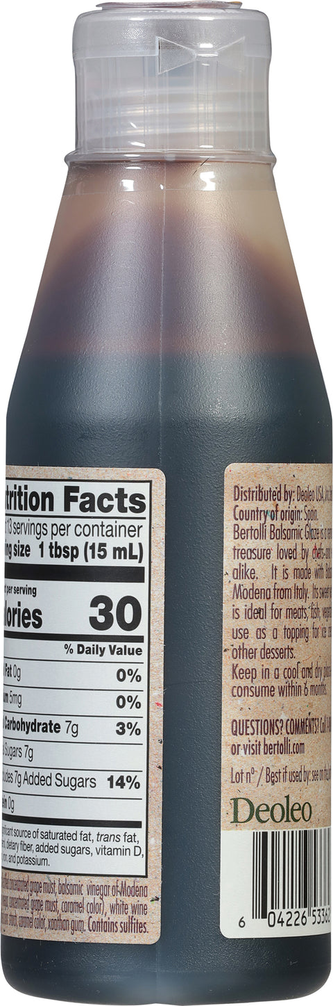 Bertolli Balsamic Vinegar Glaze 6.76 FZ