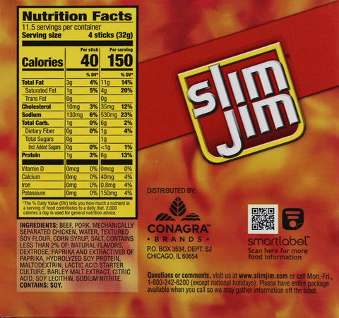 Slim Jim Snack 46 ea