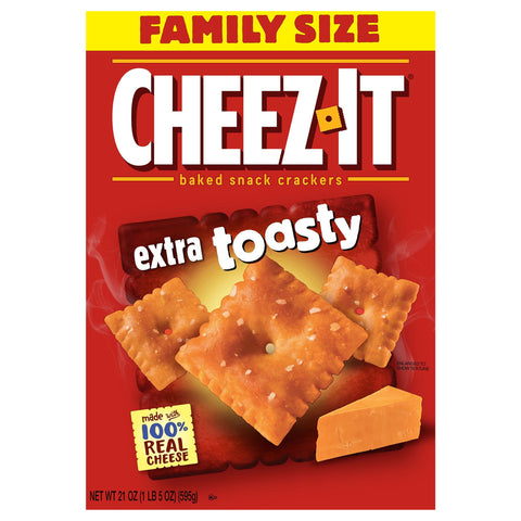 Cheez-It Extra Toasty Family Size 21 OZ