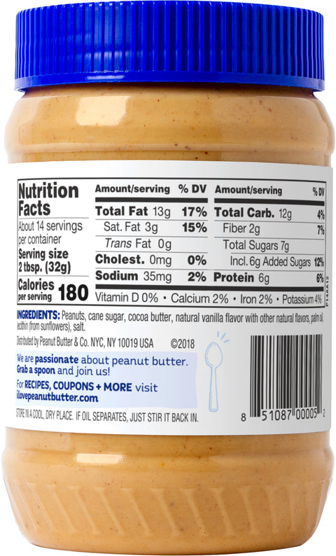 Peanut Butter & Co Gluten Free White Chocolate Wonder Peanut Butter 16 OZ