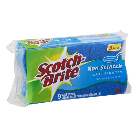 Scotch Brite Scrub Sponges 9 ea - 5 Pack