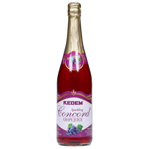 Kedem Sparkling Concord Grape Juice 25.4 FZ
