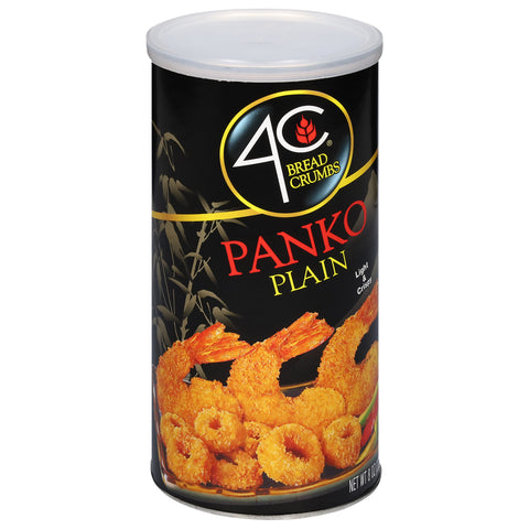 4C Bread Crumbs Canister Panko Plain 8 OZ
