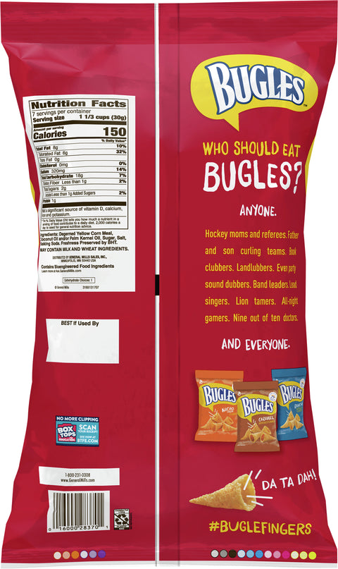 Bugles Snacks Original 7.5 OZ