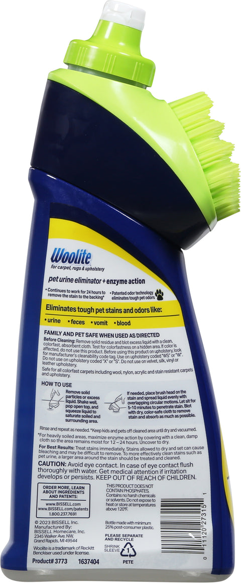 Woolite +Enzyme Action Pet Urine Eliminator 18 FZ