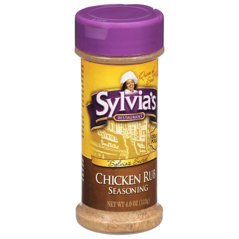Sylvia's Chicken Rub Seasoning 4 OZ