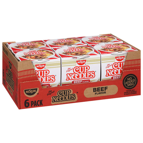 Cup Noodles Soup Beef Flavor 13.5 OZ
