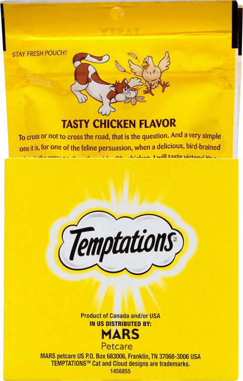 Whiskas Cat Treat Temptations Tasty Chicken Flavor 3 OZ