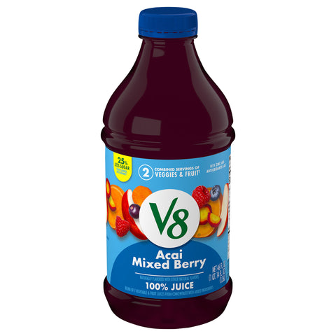 V8 100% Juice Fusion Acai Mixed Berry 46 FZ