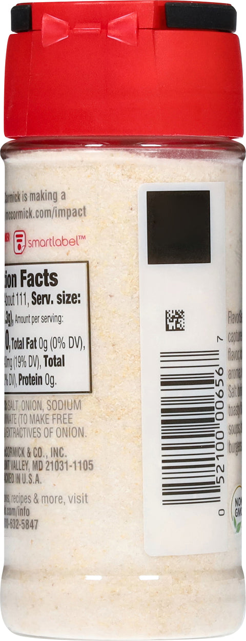 McCormick Spice Onion Salt - 5.12 OZ 6 Pack