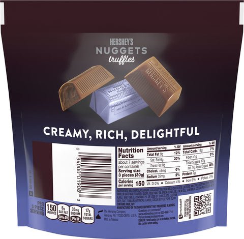 Hershey's Milk Chocolate Truffles 7.7 OZ