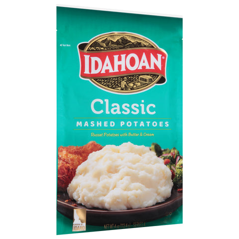 Idahoan Classic Mashed Potatoes With Butter & Cream 4 OZ