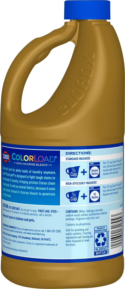 Clorox ColorLoad Non-Chlorine Bleach 60 FZ