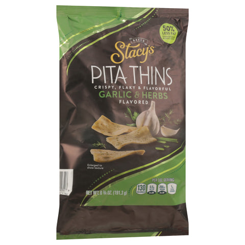 Stacy's Garlic & Herb Pita Thins 6.75 OZ