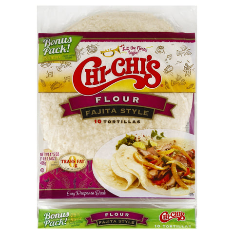 CHI CHIS Tortillas 10 ea - 10 Pack