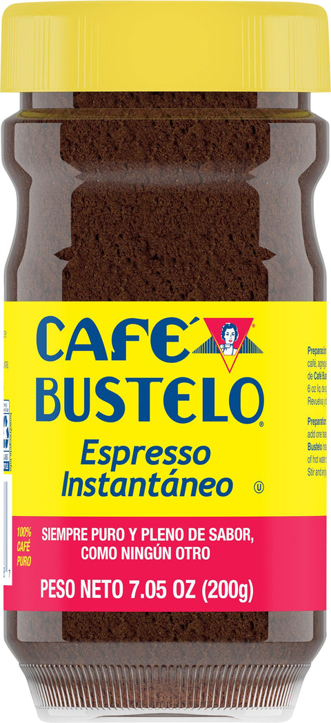 Cafe Bustelo Instant Coffee Espresso 7.05 OZ